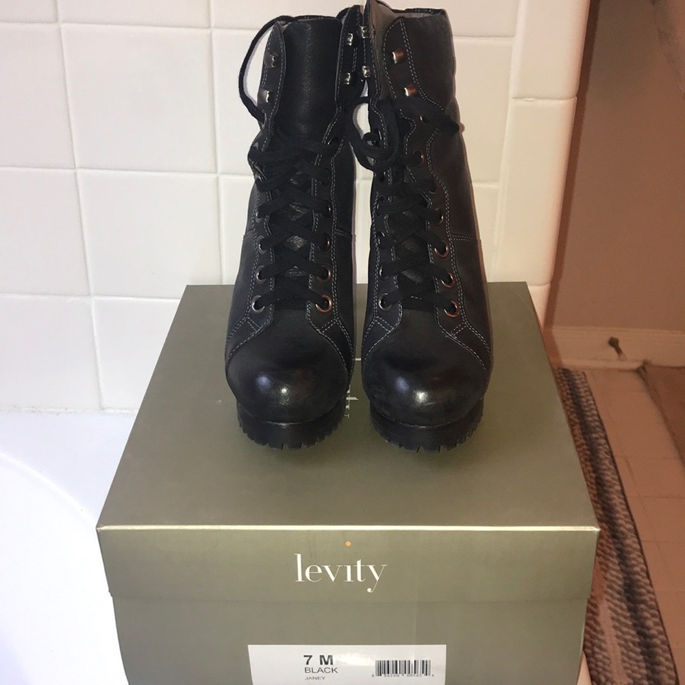 Levity Lace Up Boots